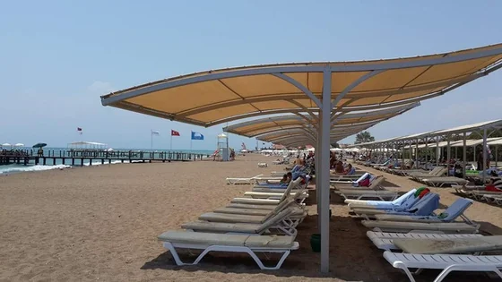 Akdeniz Tente Pergola - Gölgelendirme Sistemleri uygulama fotoğrafı
